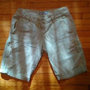 Green colorful shorts